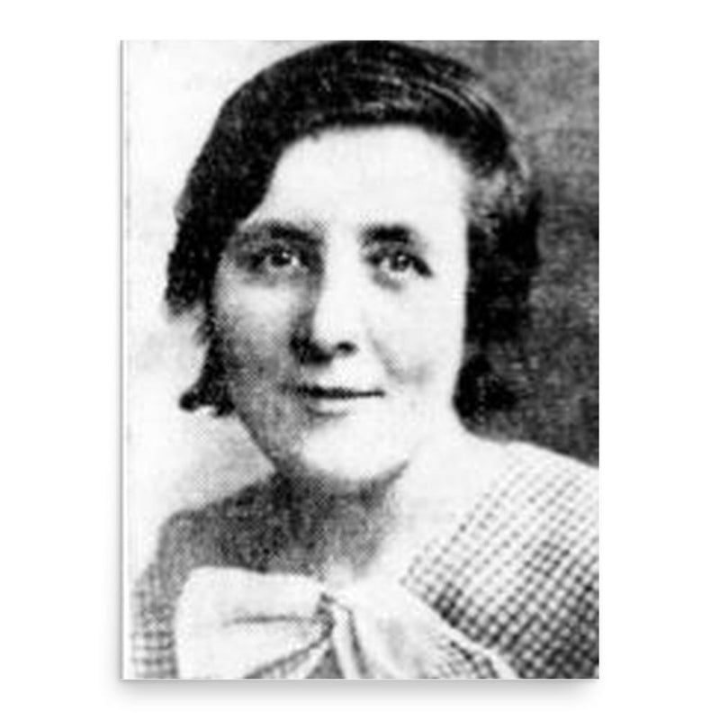 Anne Loughlin poster print, in size 18x24 inches.