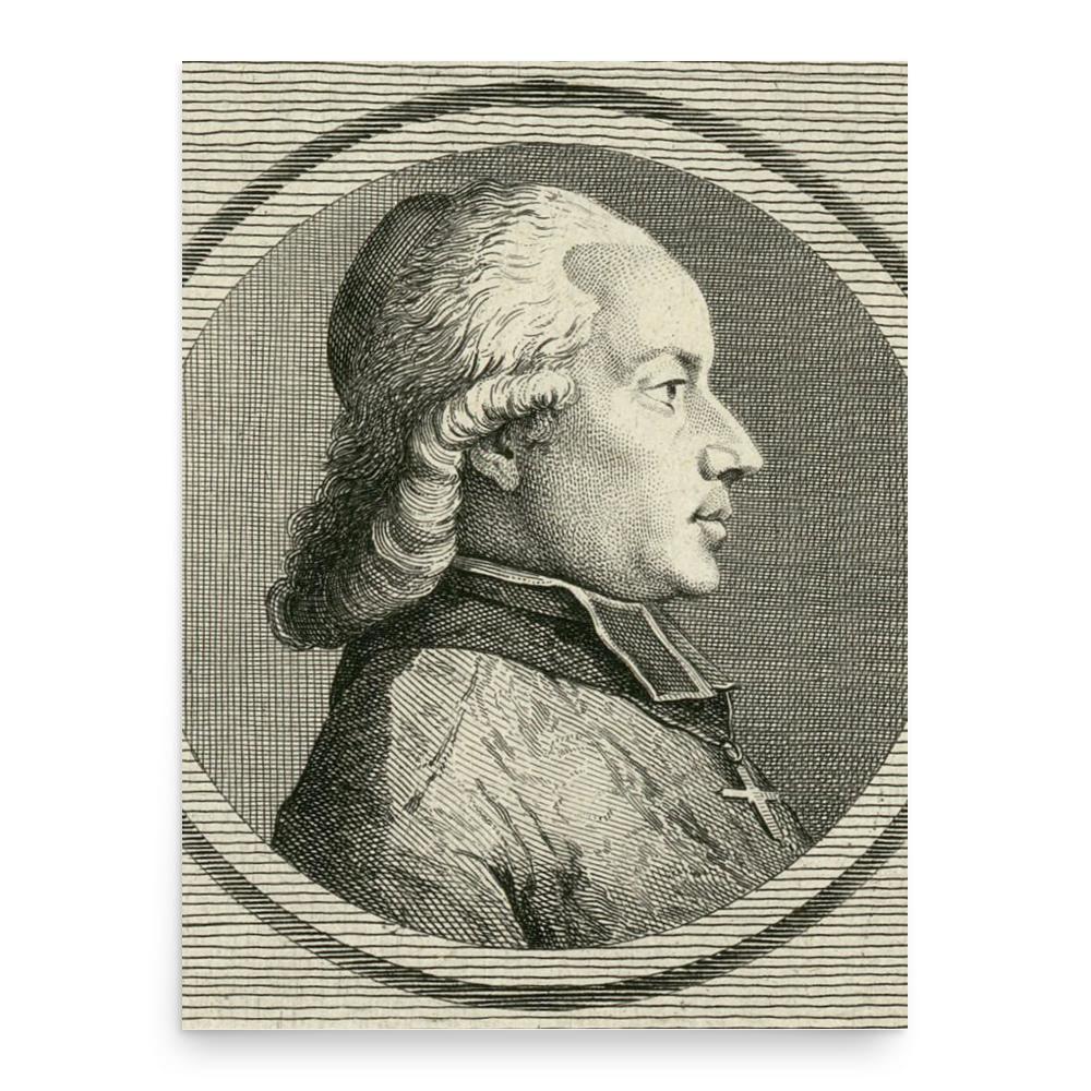 Anne Louis Henri de La Fare poster print, in size 18x24 inches.