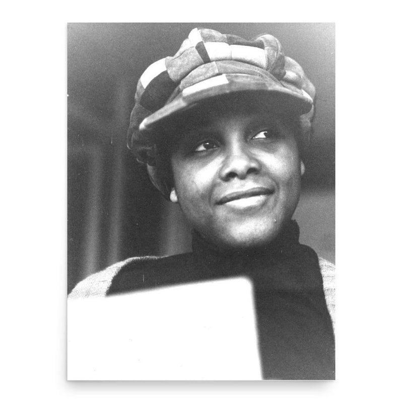 Anne Moody poster print, in size 18x24 inches.