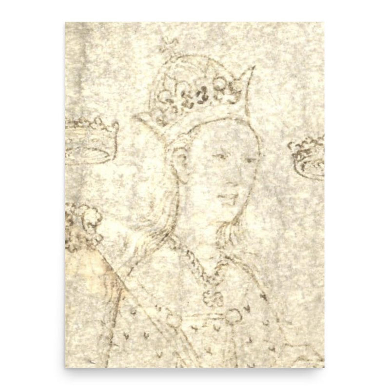 Anne Neville poster print, in size 18x24 inches.