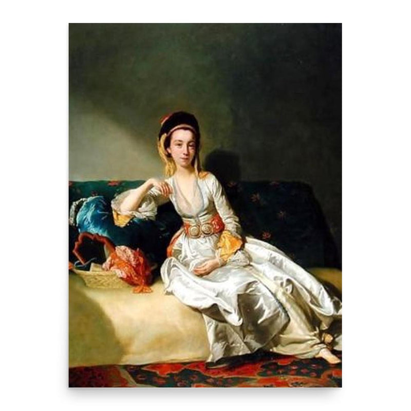 Anne Parsons poster print, in size 18x24 inches.