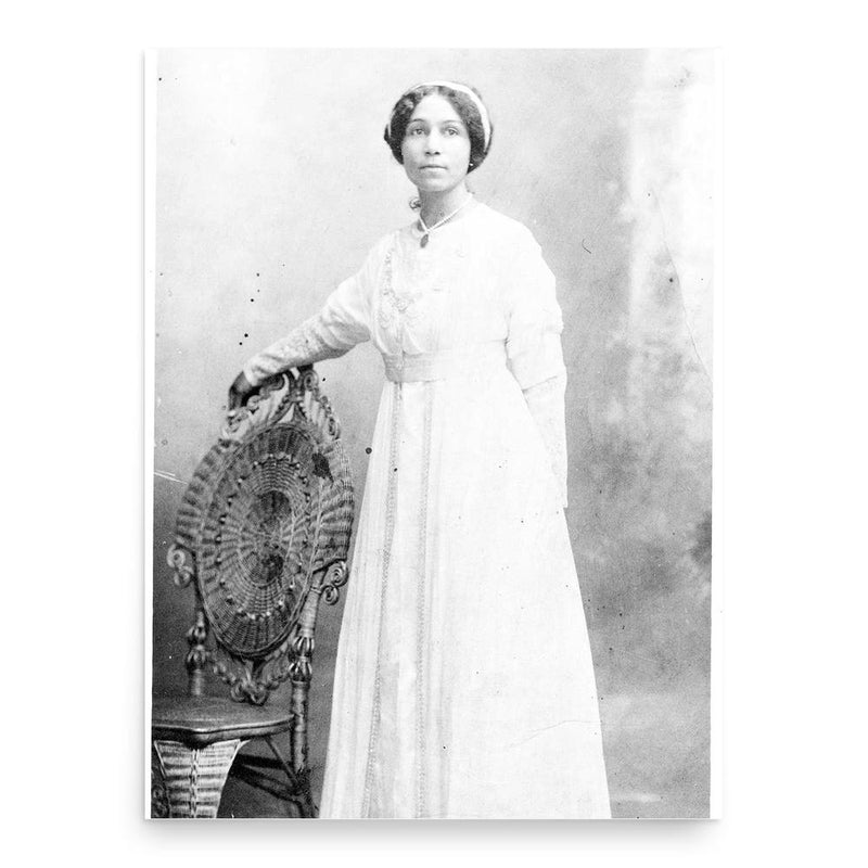 Anne Spencer poster print, in size 18x24 inches.