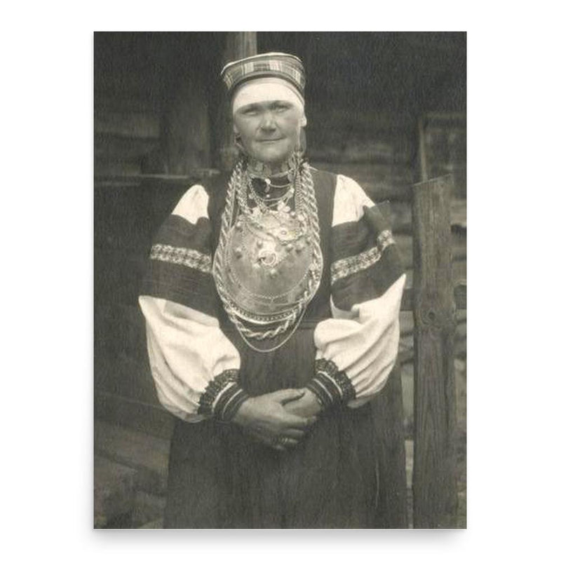 Anne Vabarna poster print, in size 18x24 inches.