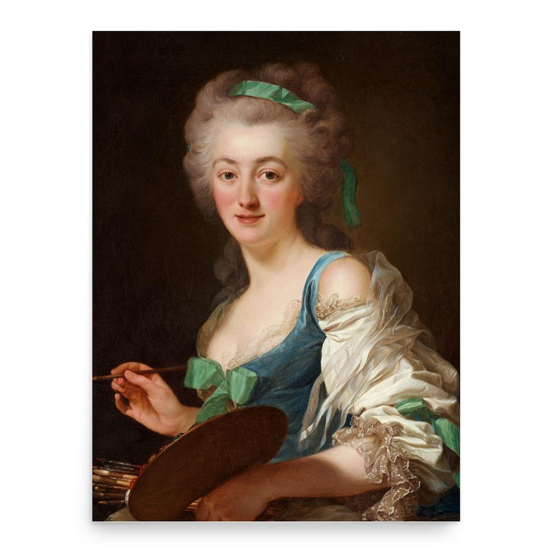 Anne Vallayer-Coster poster print, in size 18x24 inches.