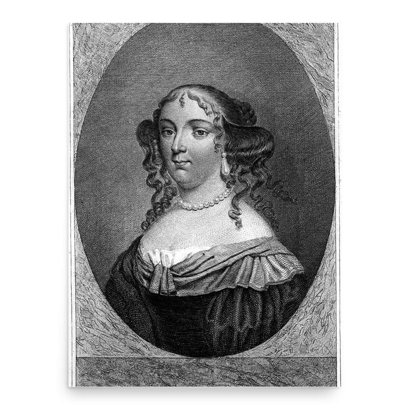 Anne de La Vigne poster print, in size 18x24 inches.