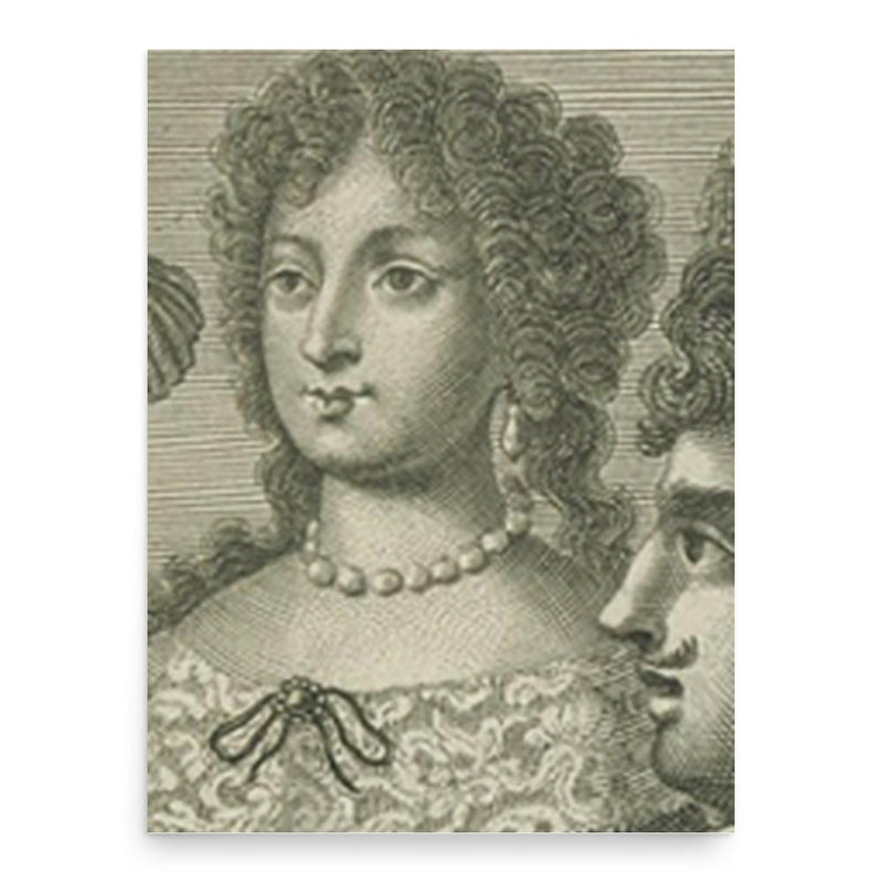 Anne de Richelieu poster print, in size 18x24 inches.