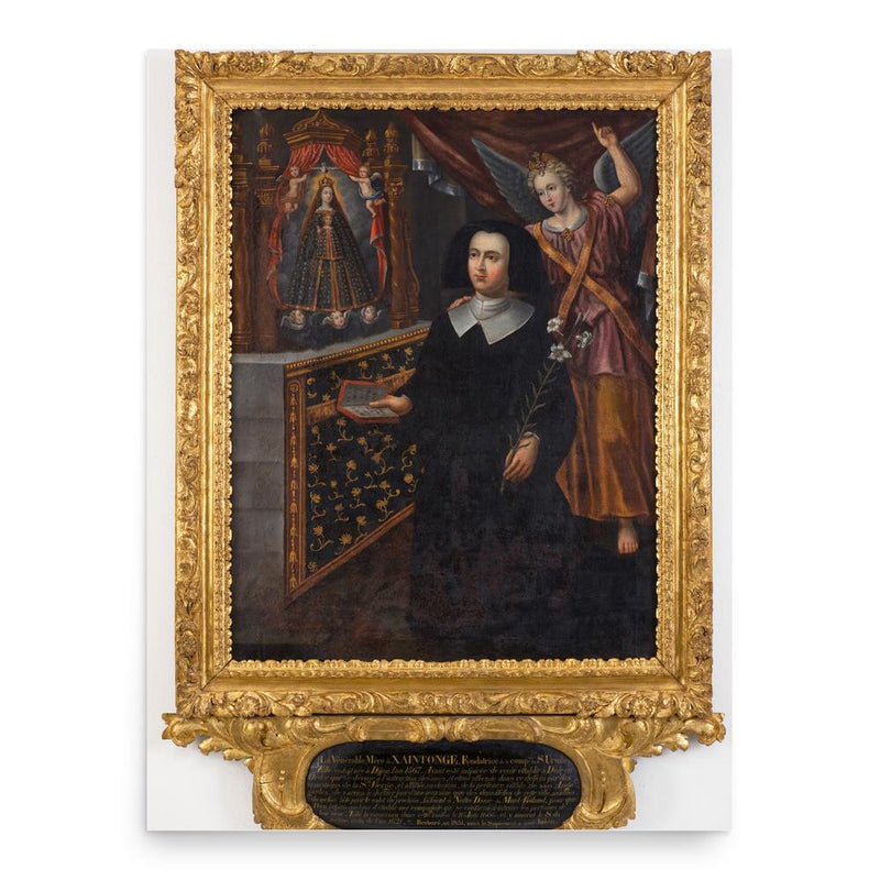 Anne de Xainctonge poster print, in size 18x24 inches.