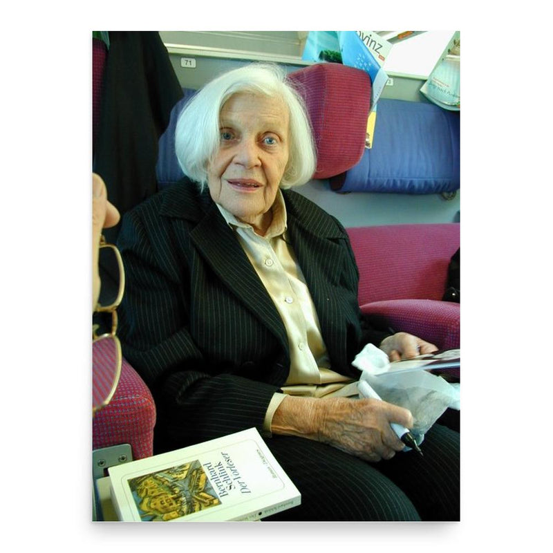 Annemarie Wendl poster print, in size 18x24 inches.