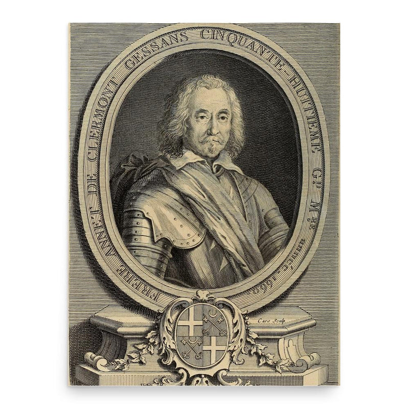 Annet de Clermont-Gessant poster print, in size 18x24 inches.