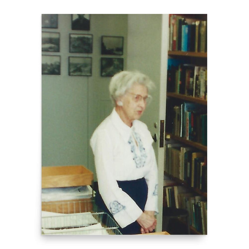 Annette Baker Fox poster print, in size 18x24 inches.