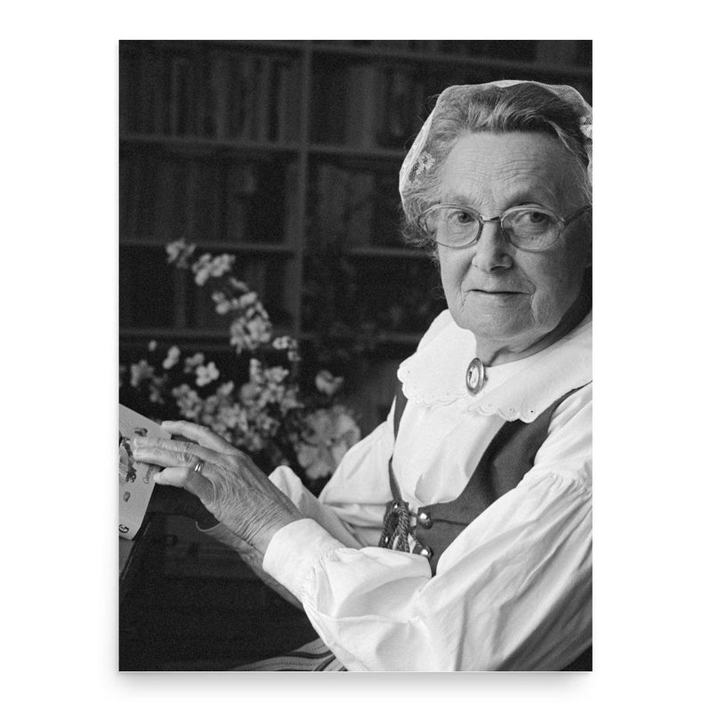 Anni Blomqvist poster print, in size 18x24 inches.