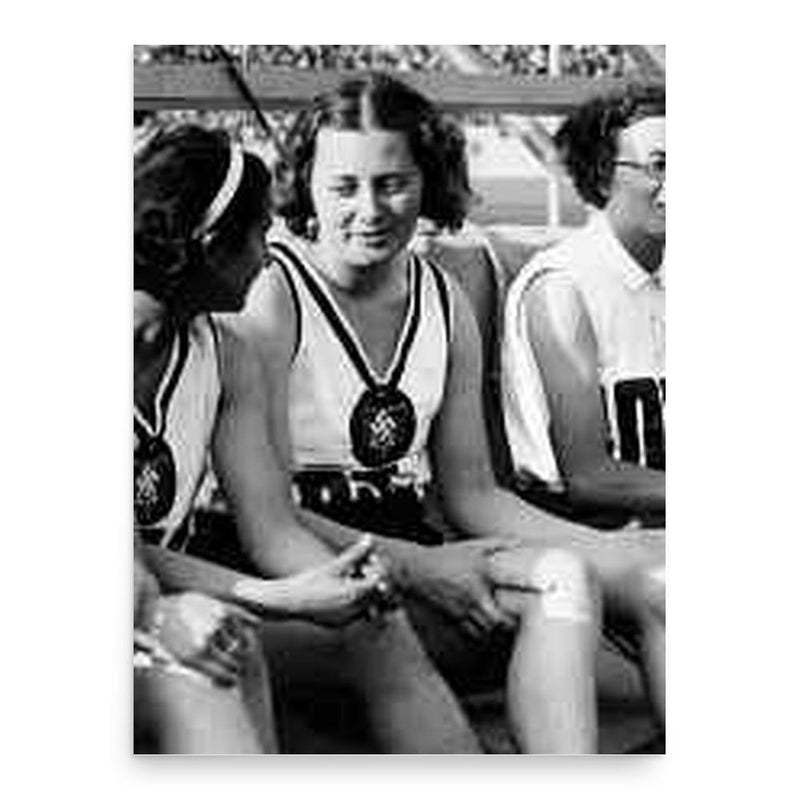 Anni Steuer poster print, in size 18x24 inches.