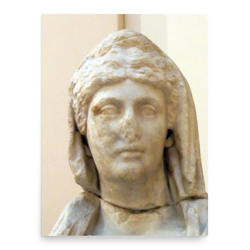 Annia Cornificia Faustina Minor poster print, in size 18x24 inches.