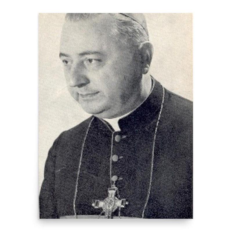 Annibale Bugnini poster print, in size 18x24 inches.