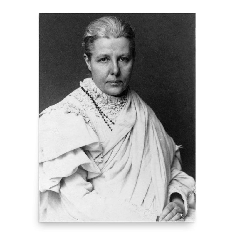 Annie Besant poster print, in size 18x24 inches.