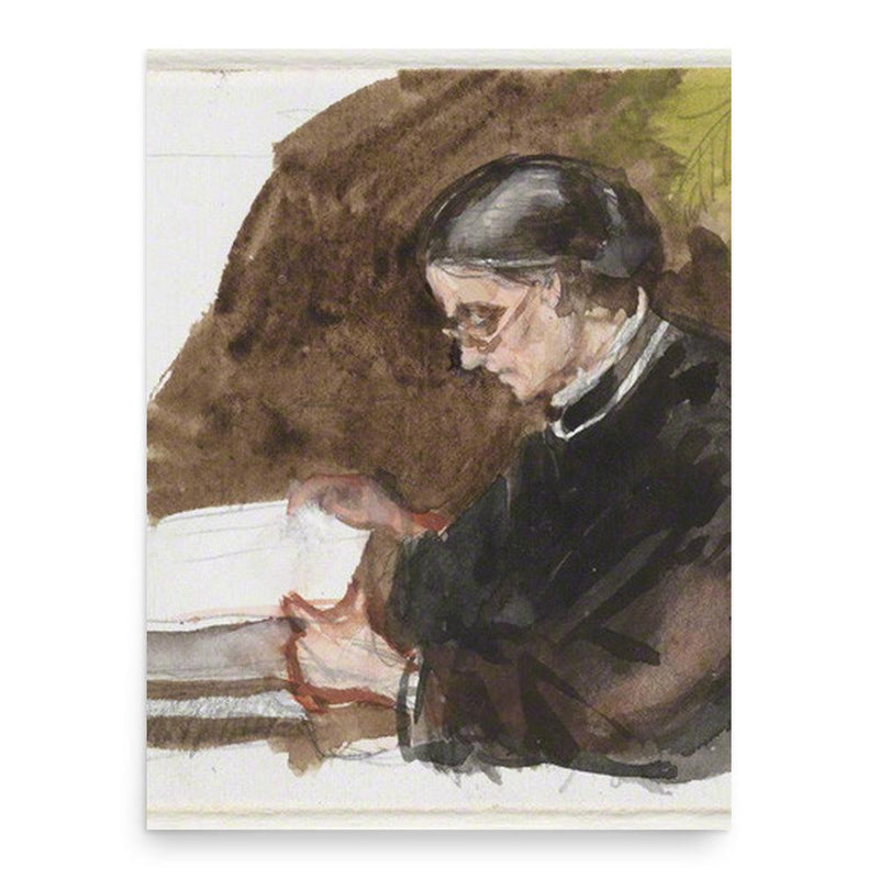 Annie Dixon poster print, in size 18x24 inches.