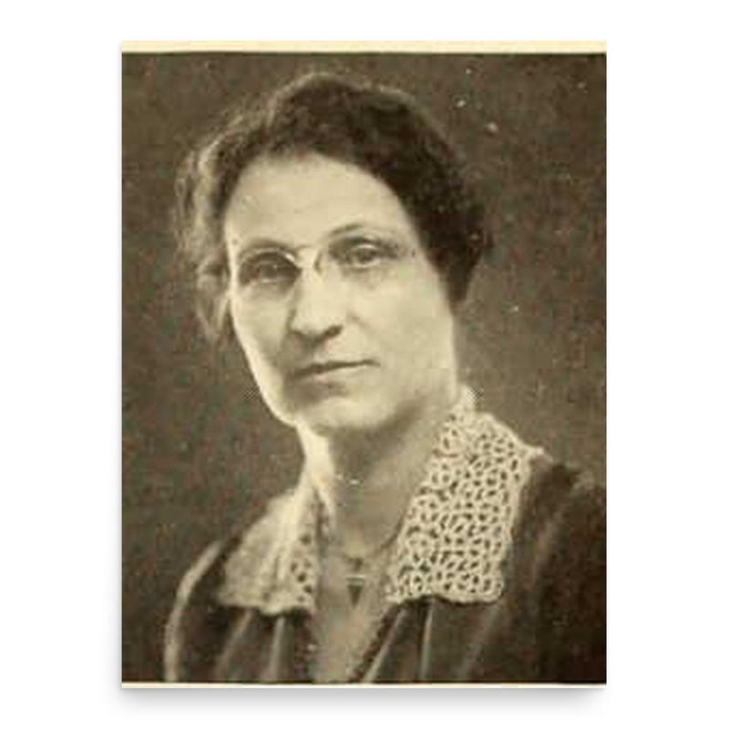 Annie Heloise Abel poster print, in size 18x24 inches.