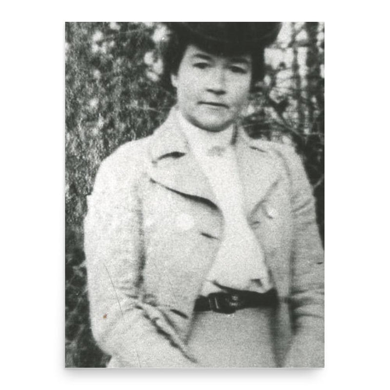 Annie Higdon poster print, in size 18x24 inches.