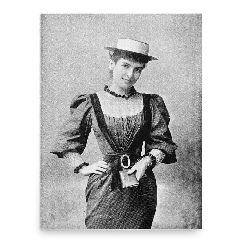 Annie Lewis poster print, in size 18x24 inches.