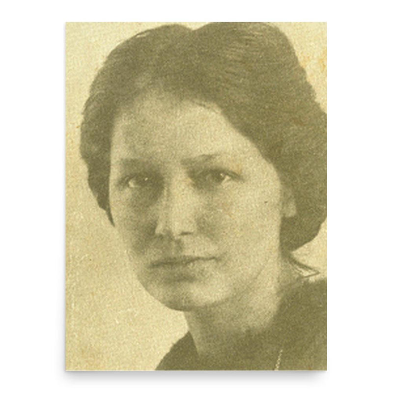 Annie Romein-Verschoor poster print, in size 18x24 inches.