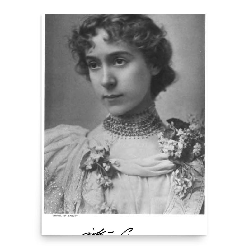 Annie Russell poster print, in size 18x24 inches.