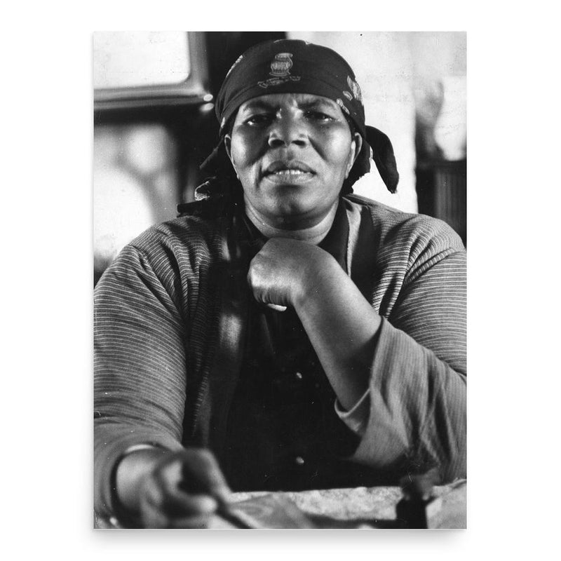 Annie Silinga poster print, in size 18x24 inches.