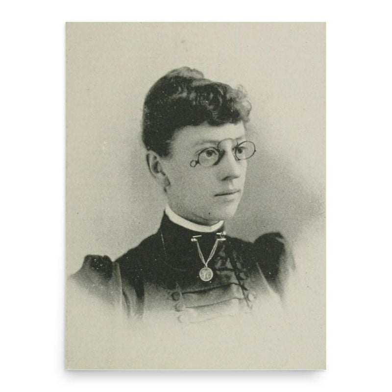 Annie White Baxter poster print, in size 18x24 inches.