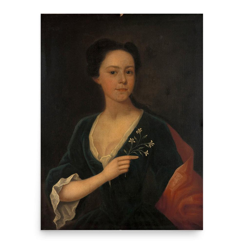 Annis Boudinot Stockton poster print, in size 18x24 inches.