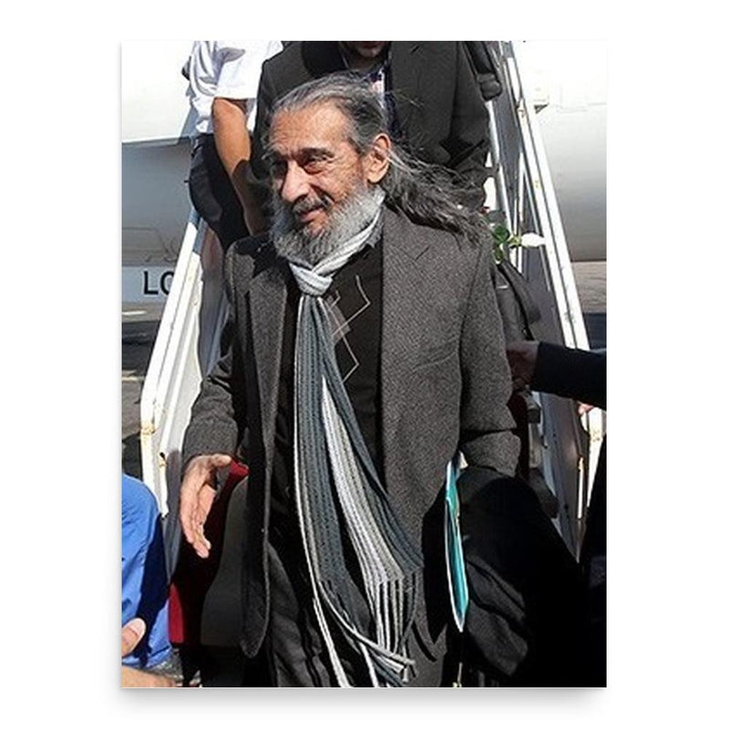 Anoushirvan Arjmand poster print, in size 18x24 inches.