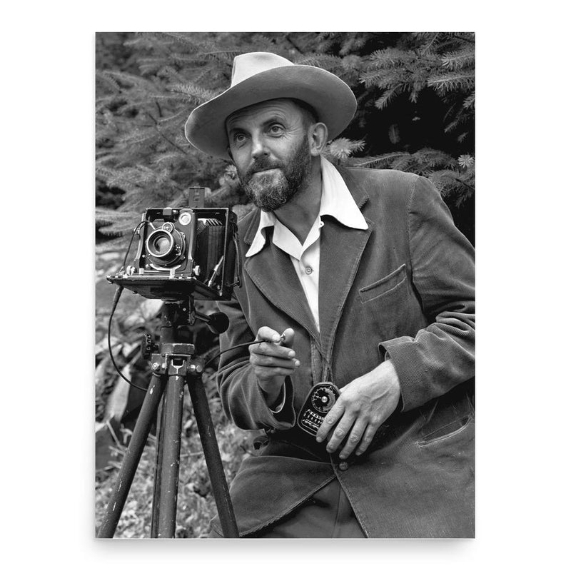 Ansel Adams poster print, in size 18x24 inches.