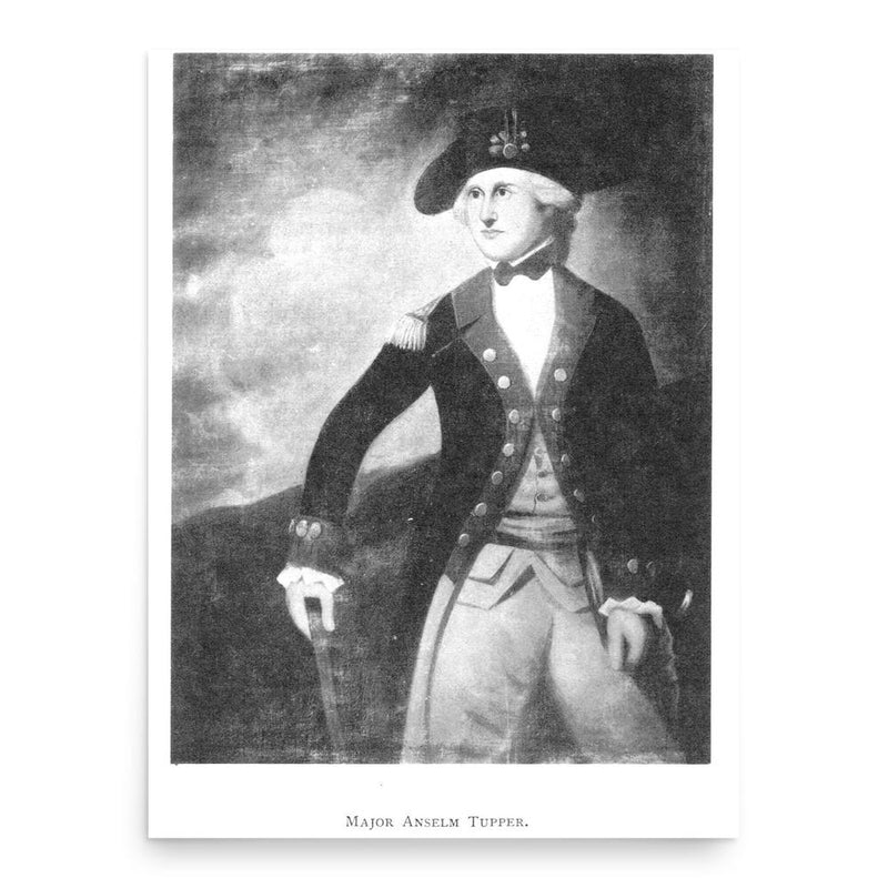 Anselm Tupper poster print, in size 18x24 inches.