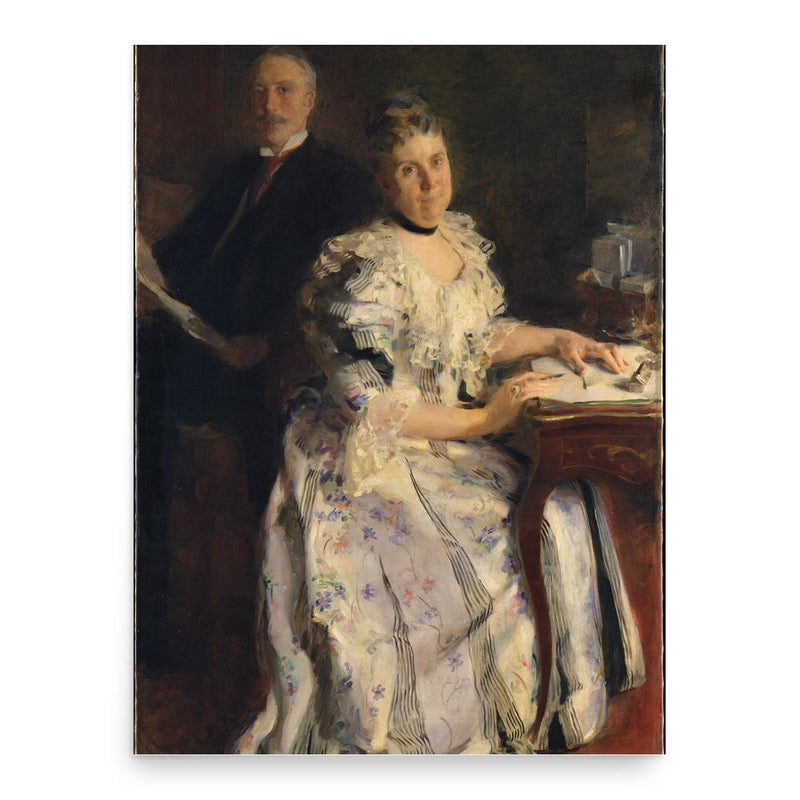 Anson Phelps Stokes poster print, in size 18x24 inches.