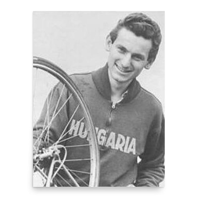 Antal Megyerdi poster print, in size 18x24 inches.