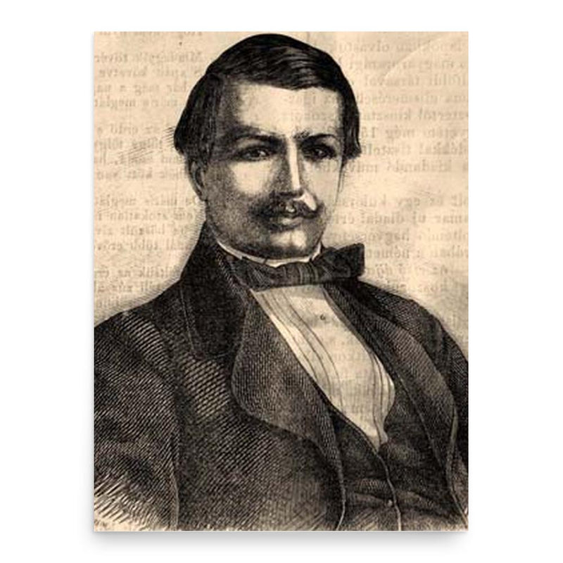 Antal Szkalnitzky poster print, in size 18x24 inches.