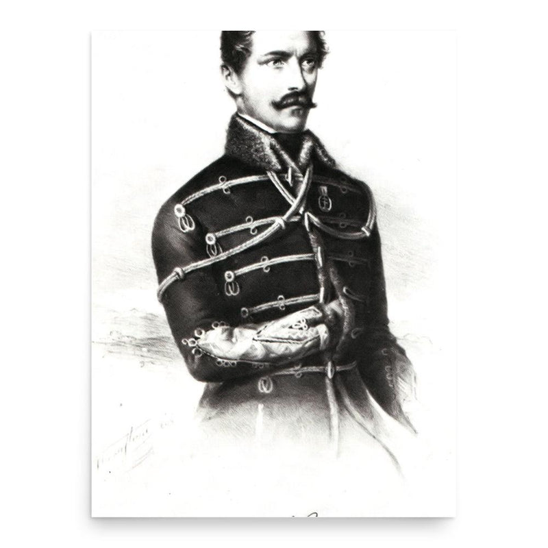 Antal Vetter poster print, in size 18x24 inches.