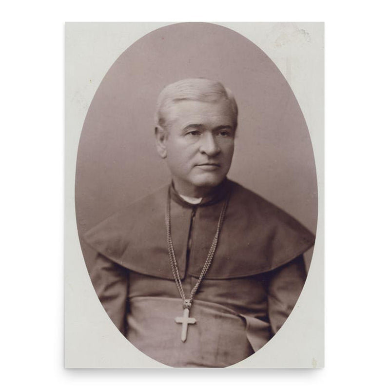 Antanas Baranauskas poster print, in size 18x24 inches.