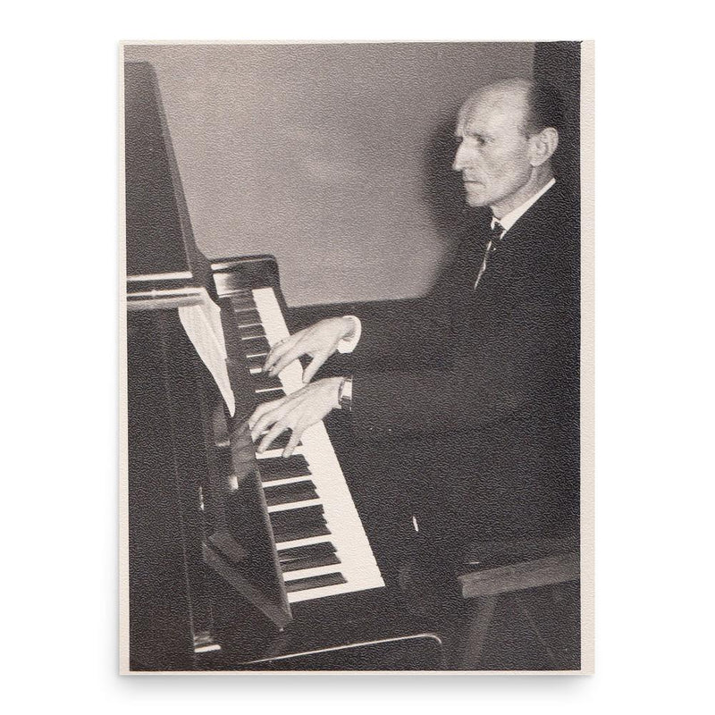 Antanas Pocius poster print, in size 18x24 inches.