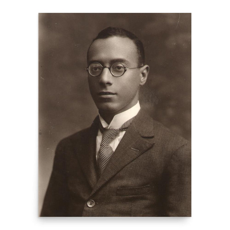 Antenor Nascentes poster print, in size 18x24 inches.