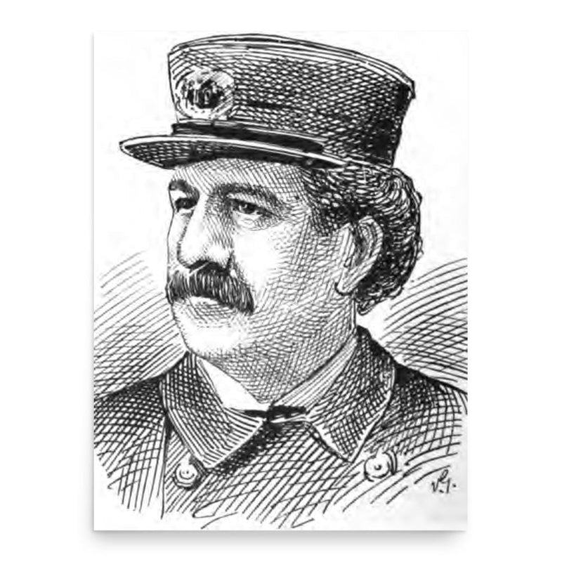 Anthony Allaire poster print, in size 18x24 inches.