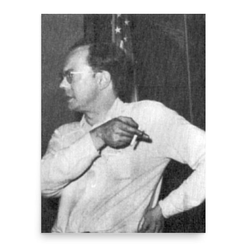 Anthony Boucher poster print, in size 18x24 inches.