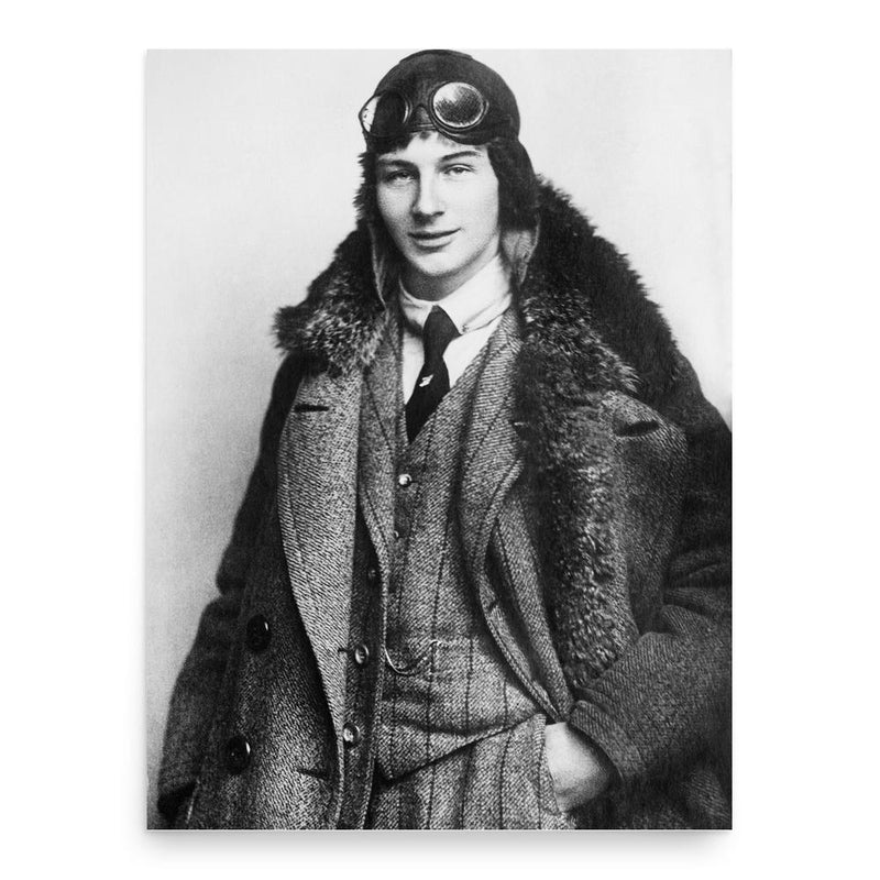 Anthony Fokker poster print, in size 18x24 inches.