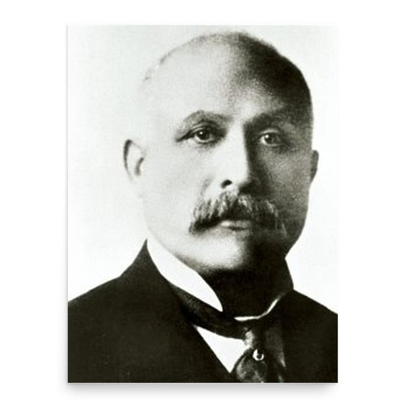 Anthony Francis Lucas poster print, in size 18x24 inches.