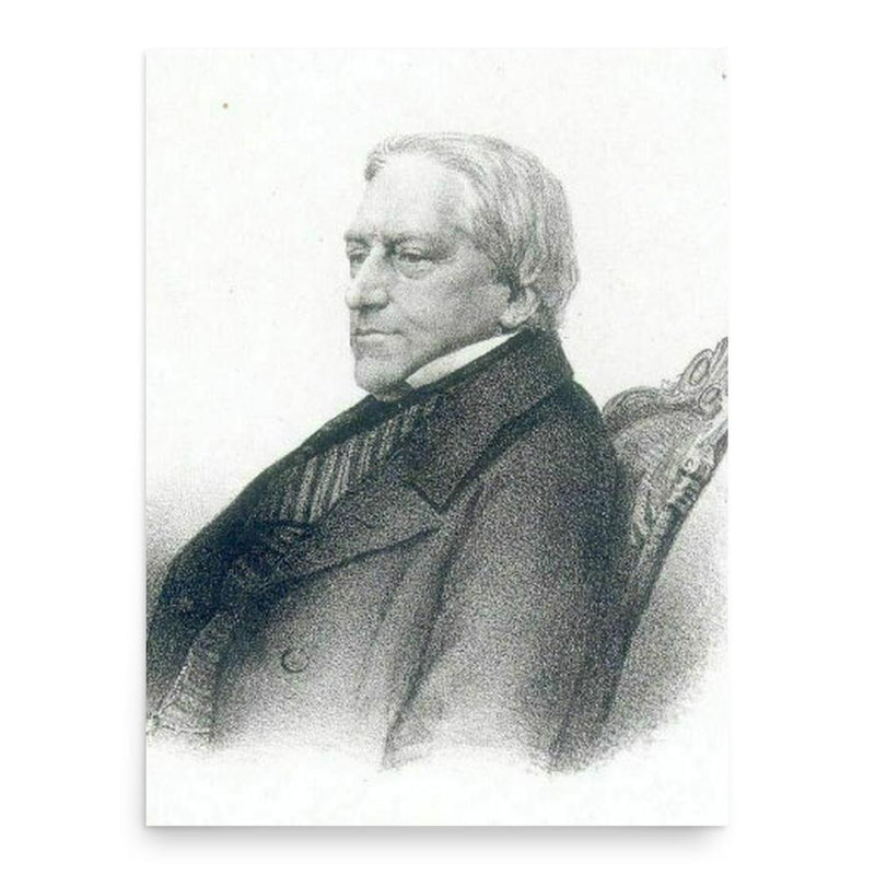 Anthony Gerhard Alexander van Rappard poster print, in size 18x24 inches.