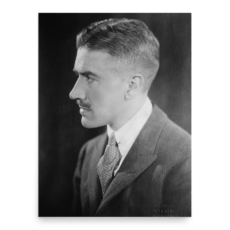 Anthony Ludovici poster print, in size 18x24 inches.