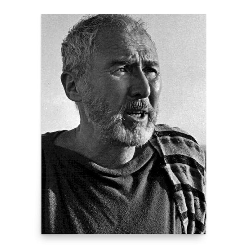 Anthony Quayle poster print, in size 18x24 inches.