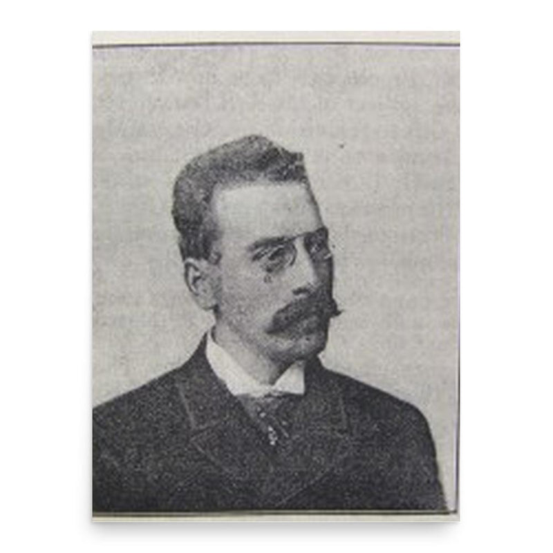 Anthony Reckenzaun poster print, in size 18x24 inches.