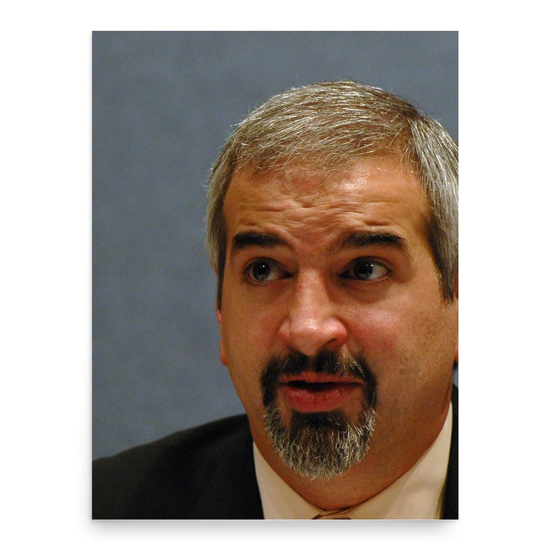 Anthony Shadid poster print, in size 18x24 inches.