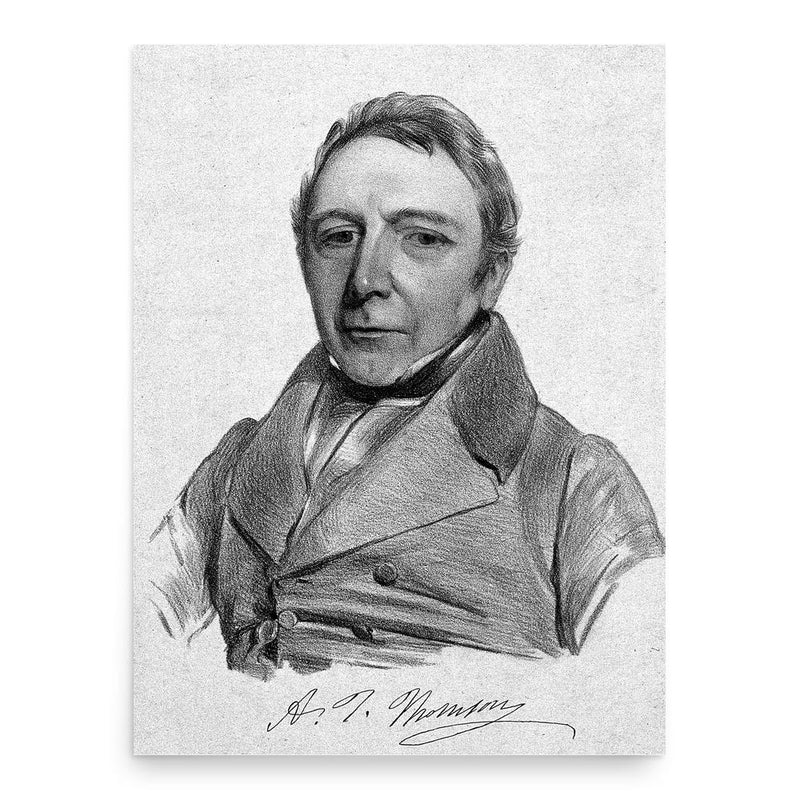 Anthony Todd Thomson poster print, in size 18x24 inches.