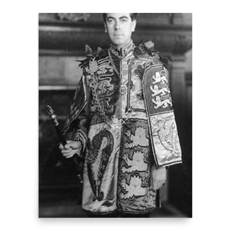 Anthony Wagner poster print, in size 18x24 inches.