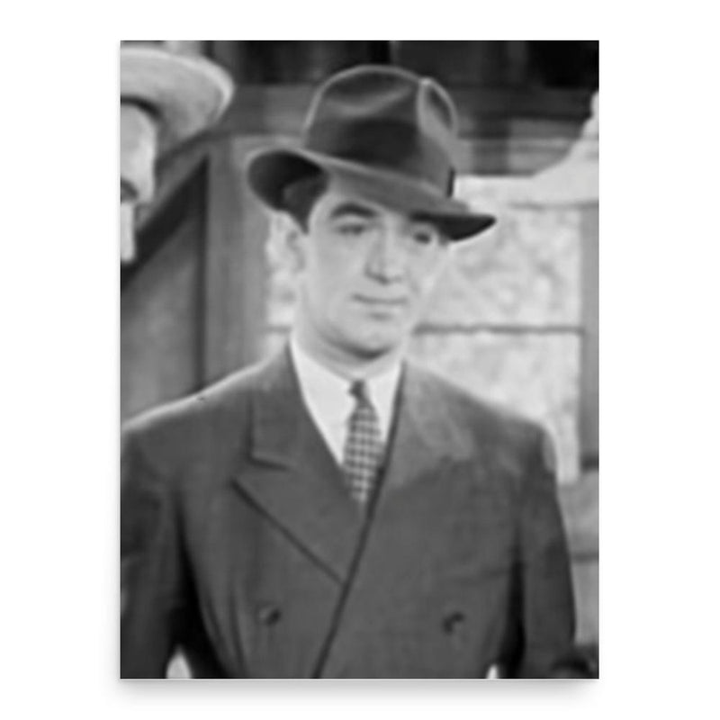 Anthony Warde poster print, in size 18x24 inches.